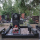 Пам'ятник на одного із гранітною лавкою № 86132