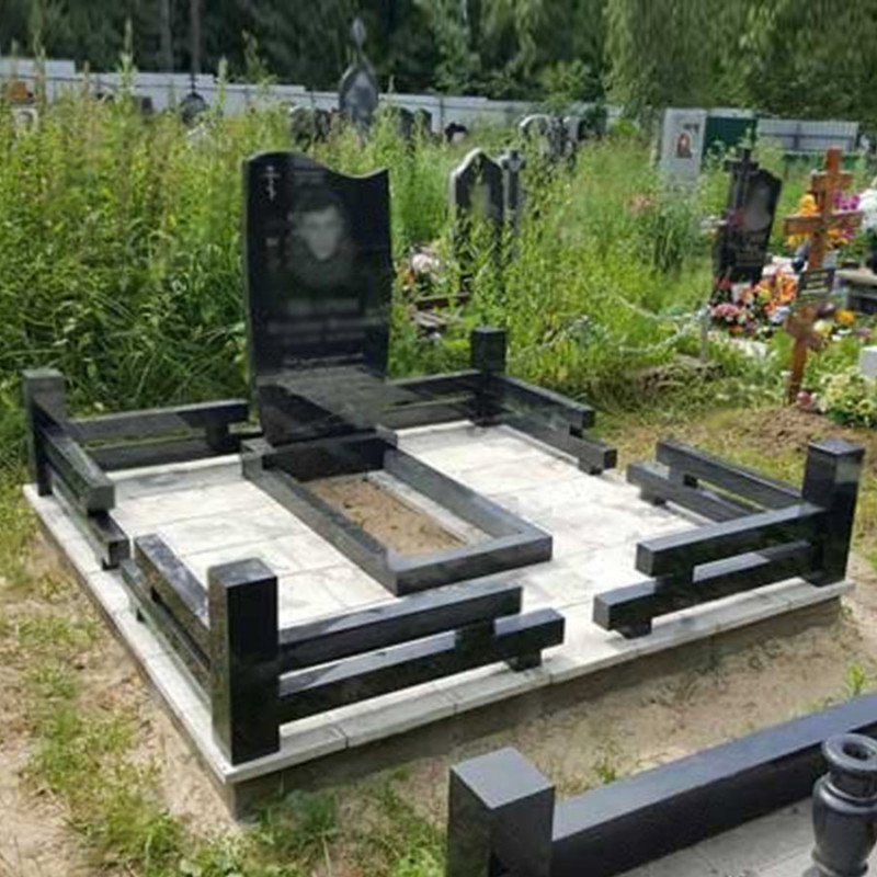 Пам'ятник із підвісними гранітними цоколями № 37135