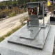 Гранітний пам'ятник з покости та фотосклом на кладовище № 20108