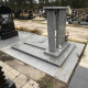 Гранітний пам'ятник з покости та фотосклом на кладовище № 20108