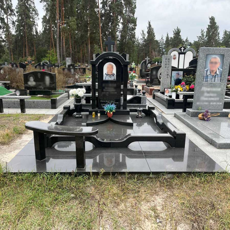 Сучасний пам'ятник на кладовище № 54958