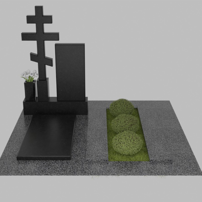 Пам'ятник з хрестом на могилу № 82649