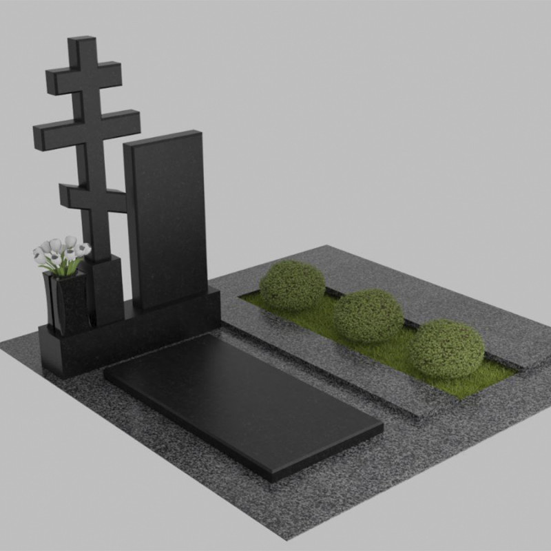 Пам'ятник з хрестом на могилу № 82649