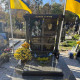 Пам'ятник військовому на кладовище з човнового граніту № 69813