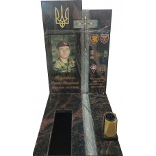 Пам'ятник військовому на кладовище № 344460