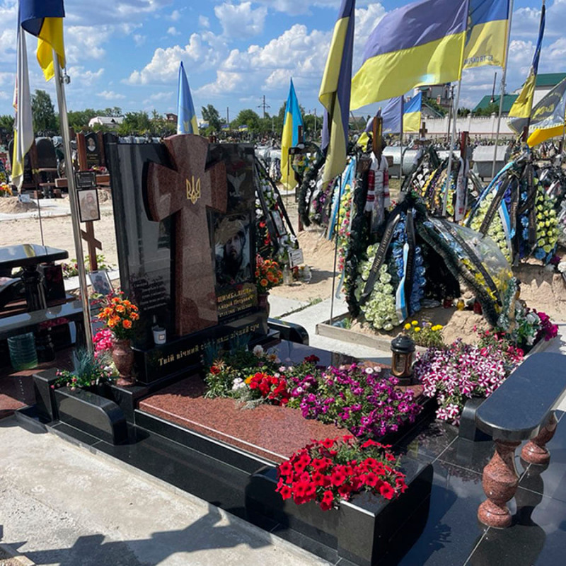 Козацький хрест на могилу військовому № 941556