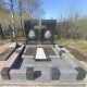Пам'ятник на двох з повітряним хрестом посередині № 50638