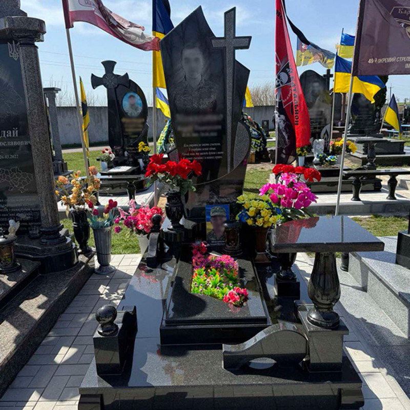 Пам'ятник хрест для військового № 885191