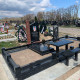 Сімейний гранітний комплекс з гранітним цоколем по периметру № 999133