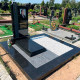Європейський пам'ятник з кольоровим портретом 30*40 см № 986215