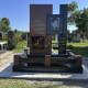 Пам'ятник загиблому воїну з портретом на фотосклі № 22096