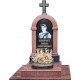 Одинарний пам'ятник з колонами військовому на могилу № 709384