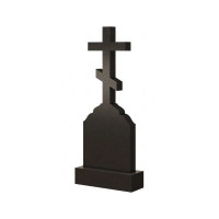 Гранітний хрест на підставці № 44770