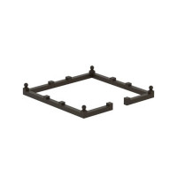 Бюджетний гранітний цоколь на могилу 180-120 см № 67125