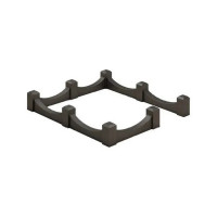 Цоколь із різними гранітними перемичками 200-200 см № 2252